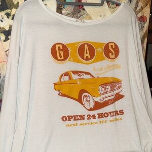 Hem and Thread Graphic Tee for Ladies